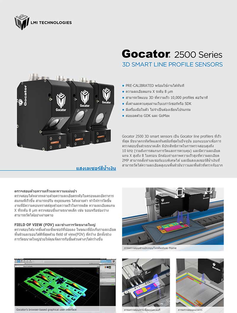 Gocator 2500 (ภาษาไทย)