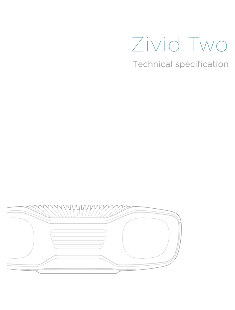 Zivid Two Datasheet