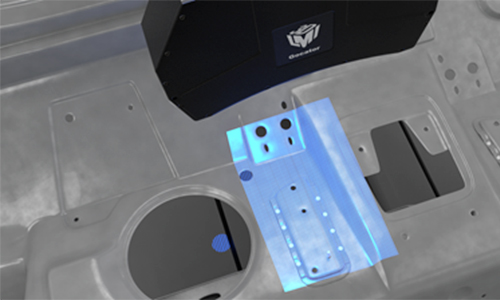 ตรวจสอบงานเชื่อมตัวถังรถยนต์ 3D vision sensor