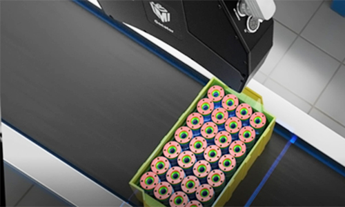 ตรวจนับชิ้นงานในลัง 3D vision sensor