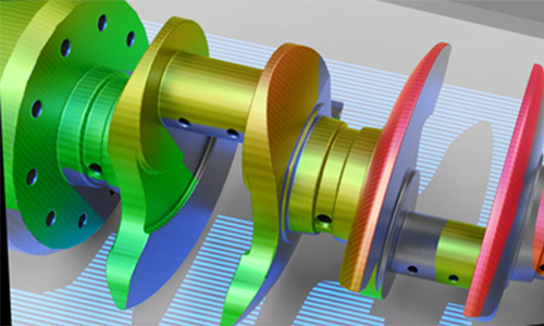 ตรวจสอบชุด Crankshaft 3D vision sensor